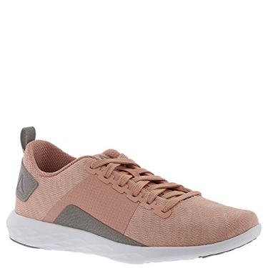Imagem de Reebok Astroride Tênis de caminhada feminino, Giz rosa/pó cinza/branco, 6