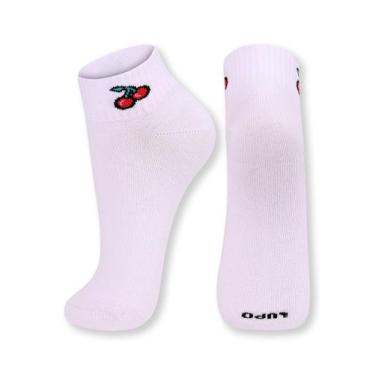 Imagem de Meia Cano Curto Lupo 4535-317, Vermelho