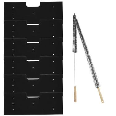 Imagem de FALESOUL WH01X35719 Filtro de fiapos para combo de máquina de lavar e secar com perfil GE, lavável à mão e reutilizável, substituição de filtro de fiapos com escovas de limpeza, pacote com 6