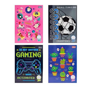 Imagem de Caderno brochura capa dura caligrafia 40 fls D Mais Tilibra