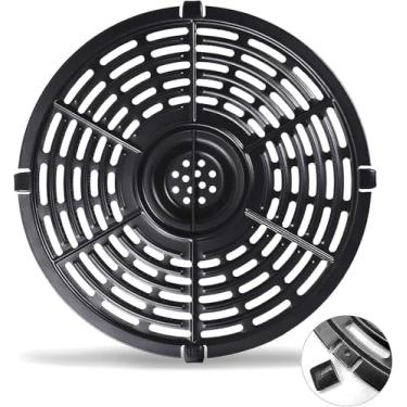 Imagem de Frigideira Air Fryer Grill para fritadeira Power XL 5QT, bandeja de reposição para fritadeira a ar redonda antiaderente de 2,5 litros peças de rack acessórios placa de grelha para fritadeira Ultrean