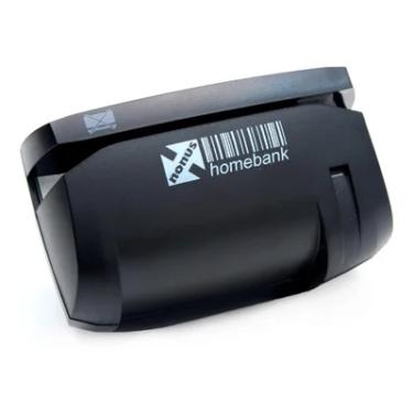 Imagem de Leitor Manual Nonus Homebank 10, de Boletos Bancários e Cheques, USB 2.0
