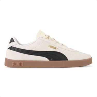 Imagem de Tênis Puma Club II Masculino, 41, Bege, Preto