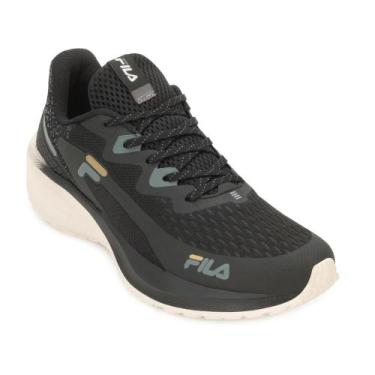 Imagem de Tênis Fila Spritz e Meia FL25, Preto, Grafite, 41
