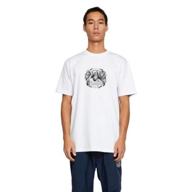 Imagem de Camiseta Element M/C Burleys Jungle Tee-Branco-G-Masculino