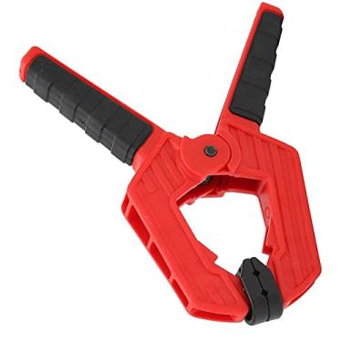 Imagem de Zhjvihx Braçadeira, Braçadeira de Carpinteiro Com Cabo Revestido de Borracha DIY Com Mola Forte para Consertar Peças de Trabalho para Marcenaria (Abertura bicolor de 4 polegadas 50mm força de)