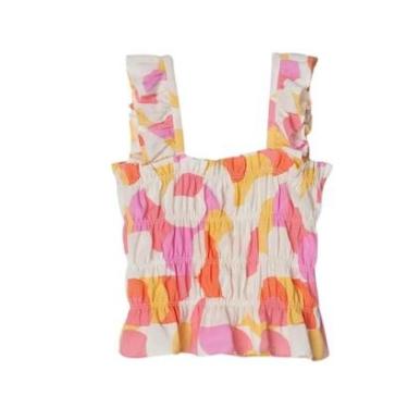 Imagem de Regata Infantil Hering Estampada Colorida-Feminino