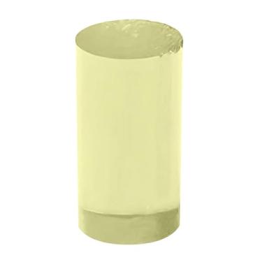 Imagem de simhoa Ponteira de taco de sinuca para substituição de ponta de bilhar, fácil instalação e acessórios para bilhar, Amarelo