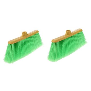 Imagem de 2pcs Thick Bristle Broom Head for Household Easy Install to Clean Floor Kitchen Room