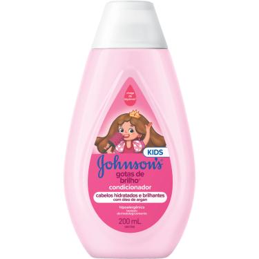 Imagem de Condicionador Infantil JOHNSON'S Gotas de Brilho 200ml