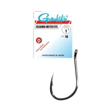 Imagem de Anzóis De Pesca Em Aço Carbono De Alta Qualidade Gamakatsu 10pcs Iseam