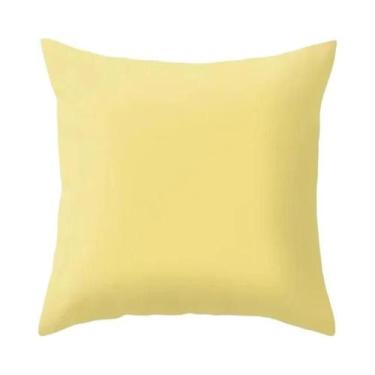 Imagem de Capa De Almofada De Poliéster Rosa, Branca, Preta E Verde 45x45cm Para