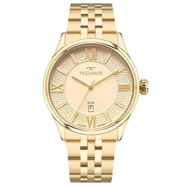 Imagem de Relógio Technos Masculino Executive Dourado - 2115uav-1x