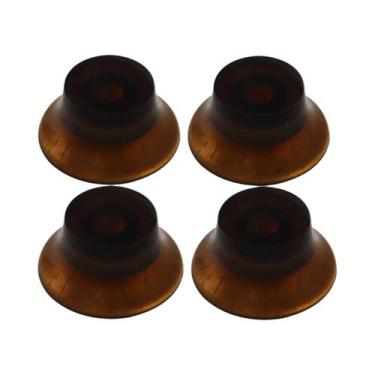 Imagem de Botões De Guitarra Elétrica Estilo LP 4 Peças Top Hat Controle De Velo