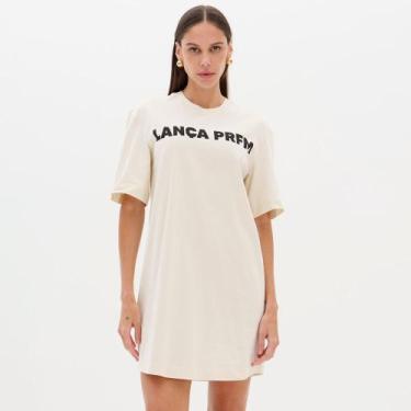 Imagem de Vestido Curto Lança Perfume Tdress Ou26 Off White Feminino, M