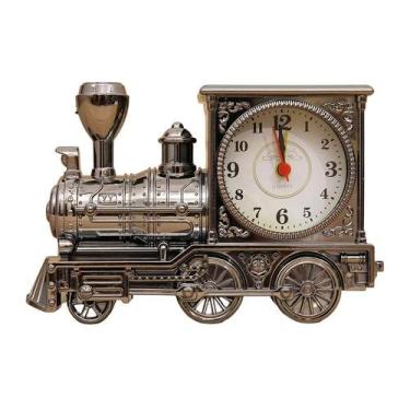 Imagem de Despertador Creative Vintage Train Engine Retro Style - yiweisai