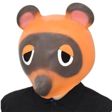 Imagem de Máscara de cosplay Tom Nook Latex Halloween Carnaval Páscoa - yiweisai