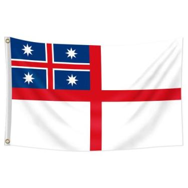 Imagem de Bandeira das Tribos Unidas da Nova Zelândia 90x150cm Poliéster - yiwei