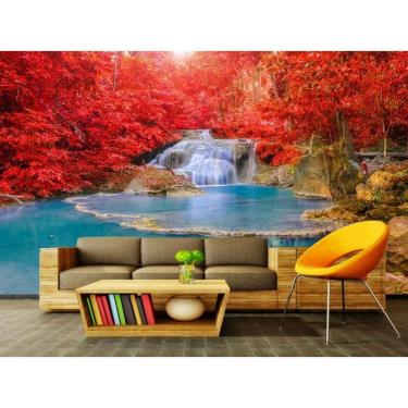 Imagem de Papel de Parede Paisagens Cachoeira 11 - 1,00 X 1,00