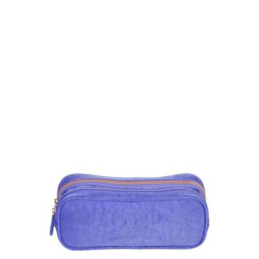 Imagem de Estojo 2 Compartimentos Paul Frank Classics Roxo - Lavanda - Sestini, 