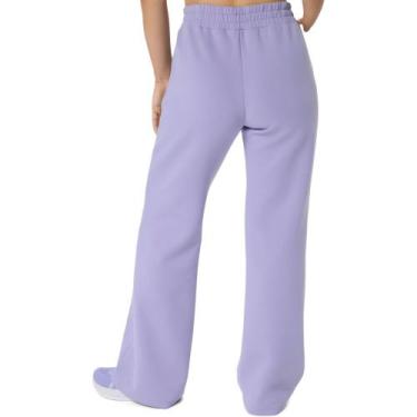 Imagem de Calça Nagino Refined Texture Sweat Flare Pant - Roxo