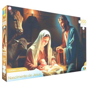 Imagem de Quebra Cabeça Jogo Infantil Grande Adulto Peça Tema Oferta - - GGB, Na