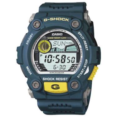 Imagem de Relógio CASIO G-SHOCK masculino digital azul G-7900-2DR