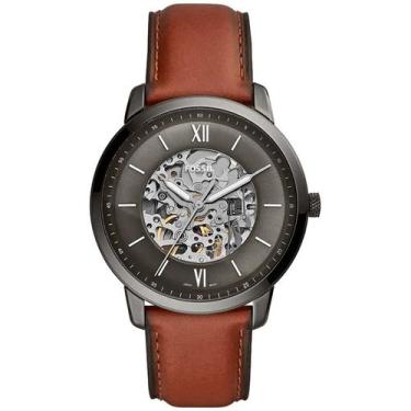 Imagem de Relógio Fossil Automático Masculino Grafite Pulseira em Couro ME3161/0