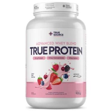 Imagem de True Whey Isolado Concentrado Red Berries 900g - True Source-Unissex