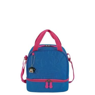 Imagem de Lancheira Sestini 2 Comp Paul Frank Classics Azul Aquamarine