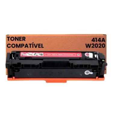 Imagem de toner magenta 414a w2023a Com chip Compatível para HP - Digital Qualy