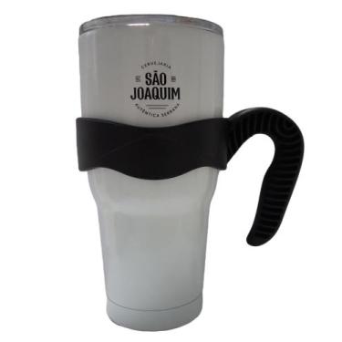 Imagem de Copo térmico inox parede dupla a vácuo 900 ml com alça removível - Cer