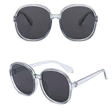 Imagem de Round Frame Sunglasses Women Retro Brown Black Oversized Lady Sun Glasses Female Fashion Outdoor Driving,3,China