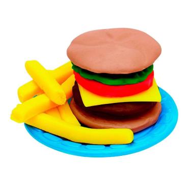 Imagem de Brinquedo Conjunto Playdoh Festa do Hambúrguer