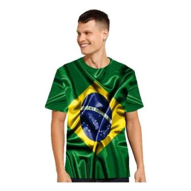Imagem de Camisa Blusa Camiseta Fc8550 Brasil Bandeira Patria Amada - Primus