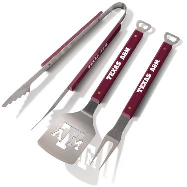 Imagem de YouTheFan Conjunto de 3 peças Texas A&M Aggies NCAA Spirit Series 810689028840, 55,88 cm x 22,86 cm, cores do time