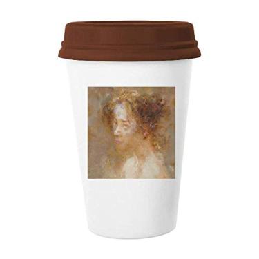 Imagem de Caneca de pintura a óleo XJJ da Side Beauty para copo de cerâmica