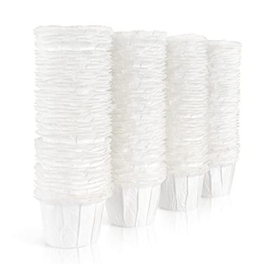 Imagem de BRBHOM Copos de filtros de papel descartáveis compatíveis para um único copo pequeno filtro reutilizável 2.0 e 1.0 máquina de café (200 filtros)