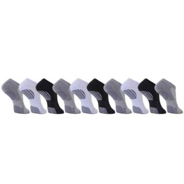 Imagem de Kit 10 Pares Meia Pilates antiderrapante - Dorbe, 34-38