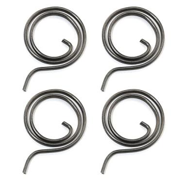 Imagem de DGHAOP 4 peças de mola plana espiral de torção 20 mm ID 29 mm OD virada mola de substituição para maçanetas de porta de mola torcida