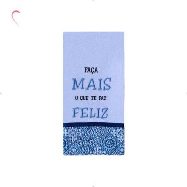 Imagem de Pano De Prato Bordado Coleção Momentos 100% Algodão - Autoestima Home,