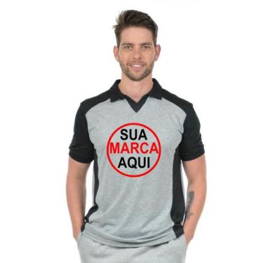 Imagem de Kit 10 Polos Com Sua Marca Estampada Na Frente e Costas - Fenomenal, M