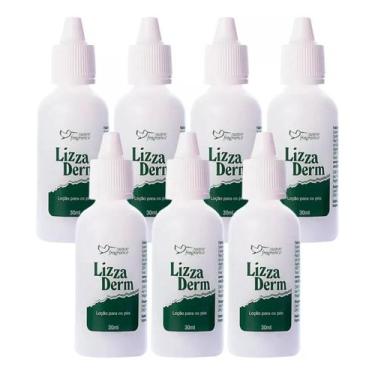 Imagem de Kit 7 Loção Lizza Derm Para Os Pés Suave Fragrance 30ml