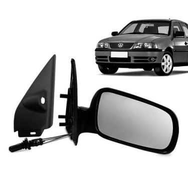 Imagem de Retrovisor Gol/Saveiro G3/G4 4 portas c/ controle e acabamen - Retrove