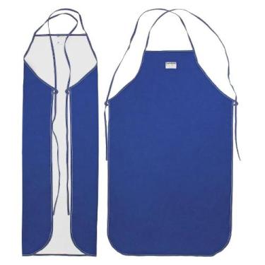 Imagem de Avental de Cozinha Industrial Azul 250 Graus Rio Valley Radiant Heat, 