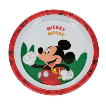 Imagem de Prato Fundo Melamina Infantil Mickey Mouse Disney 21cm - Tuut