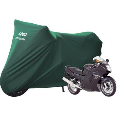 Imagem de Capa De Tecido Lycra Moto Honda CBR 1100XX Super BlackBird - Mz, Verde