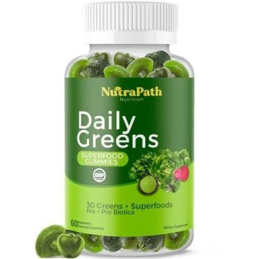 Imagem de Suplemento NutraPath Superfood Daily Greens Gummies 60u