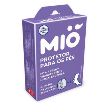 Imagem de Fita Adesiva Mió Protetor para os Pés Transparente 25mm x 4,5m 1 Unida