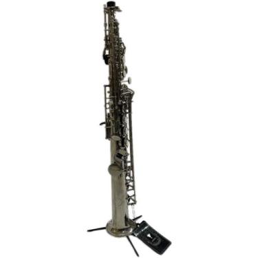 Imagem de Saxofone Soprano Reto Eagle Niquelado Novo